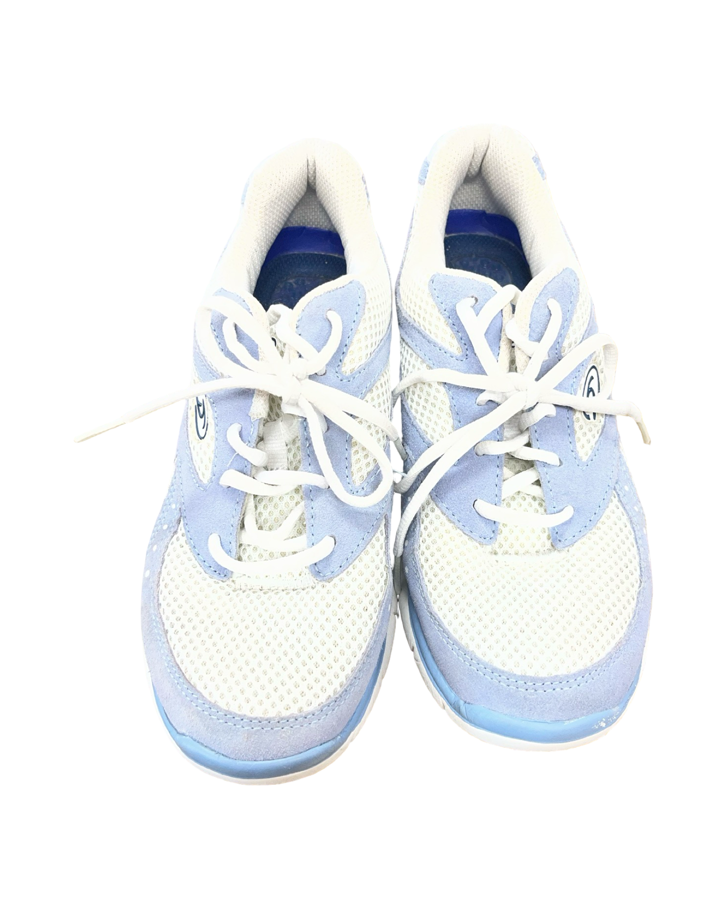 Shoes Sneakers By Dr Scholls In Blue & White, Size:7.5