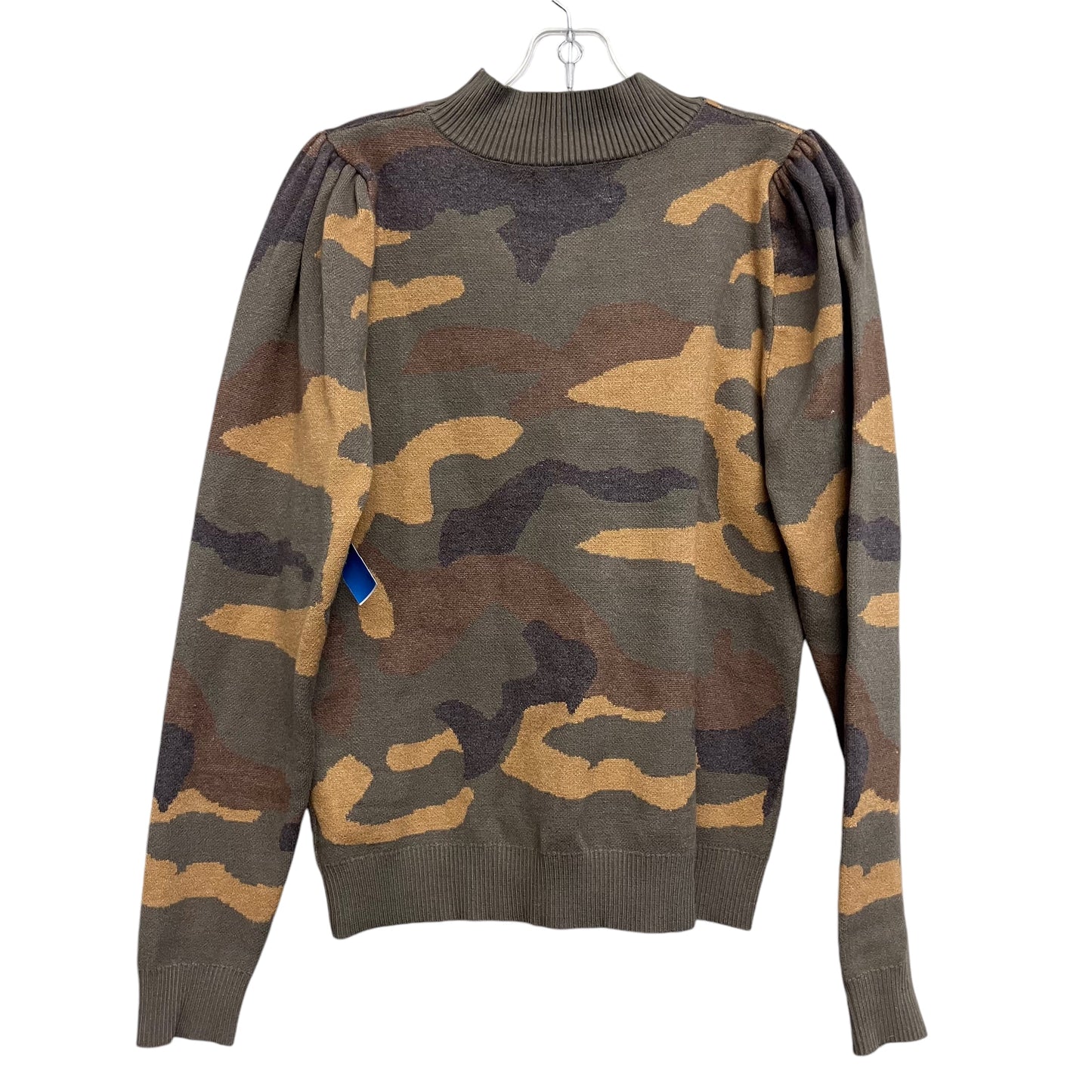 Sweatshirt Crewneck By Six/Fifty In Camouflage Print, Size:S