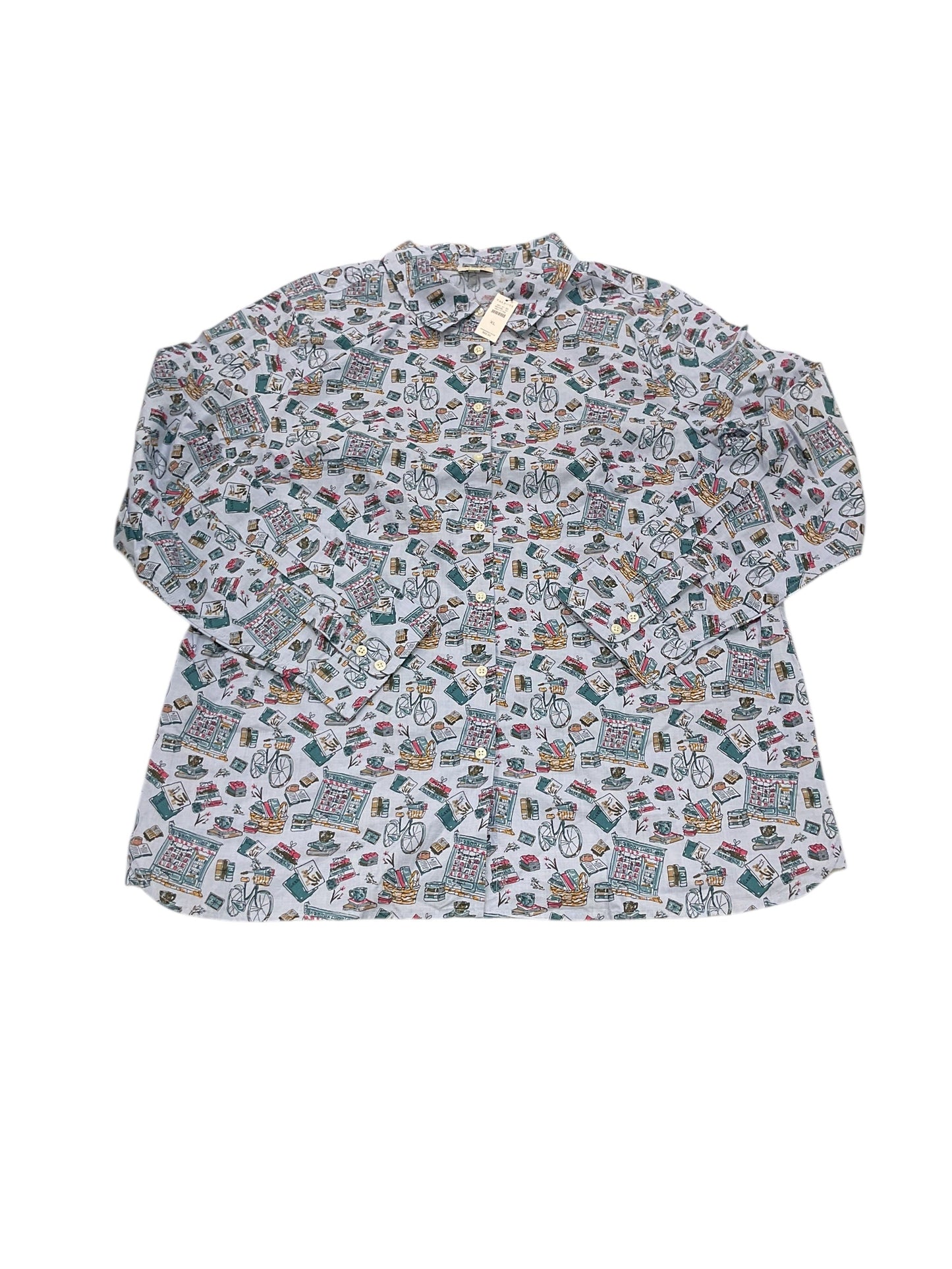 Top Ls By Talbots In Multi, Size:Xl