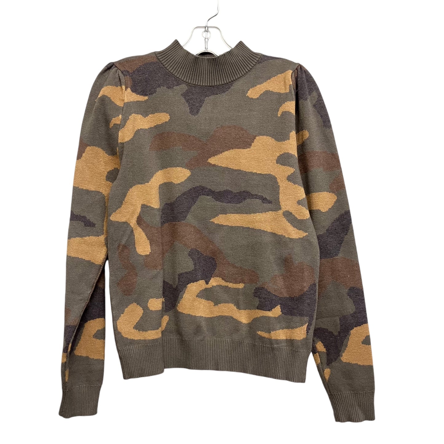 Sweatshirt Crewneck By Six/Fifty In Camouflage Print, Size:S