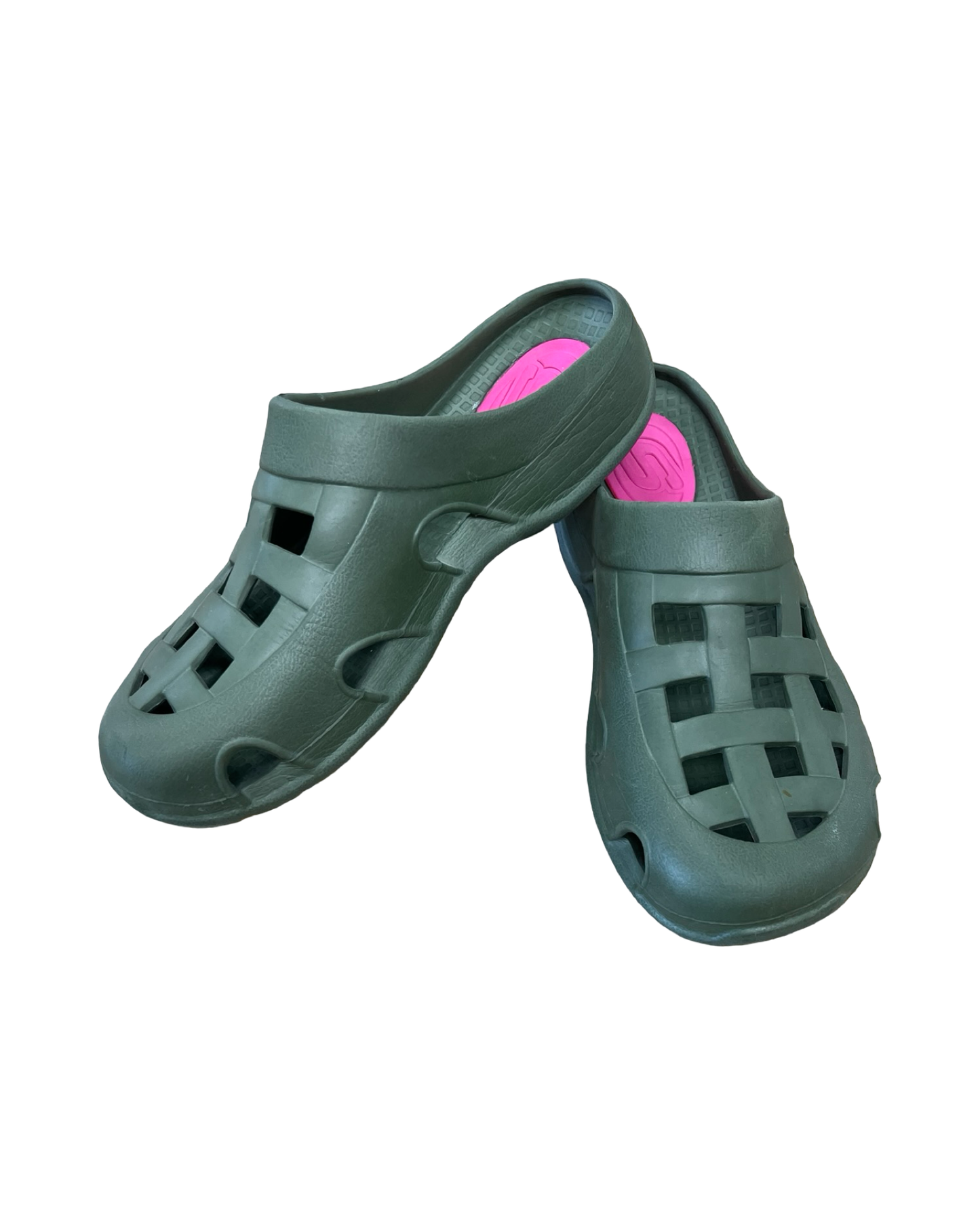 Sandals Flats By Skechers In Green, Size:8