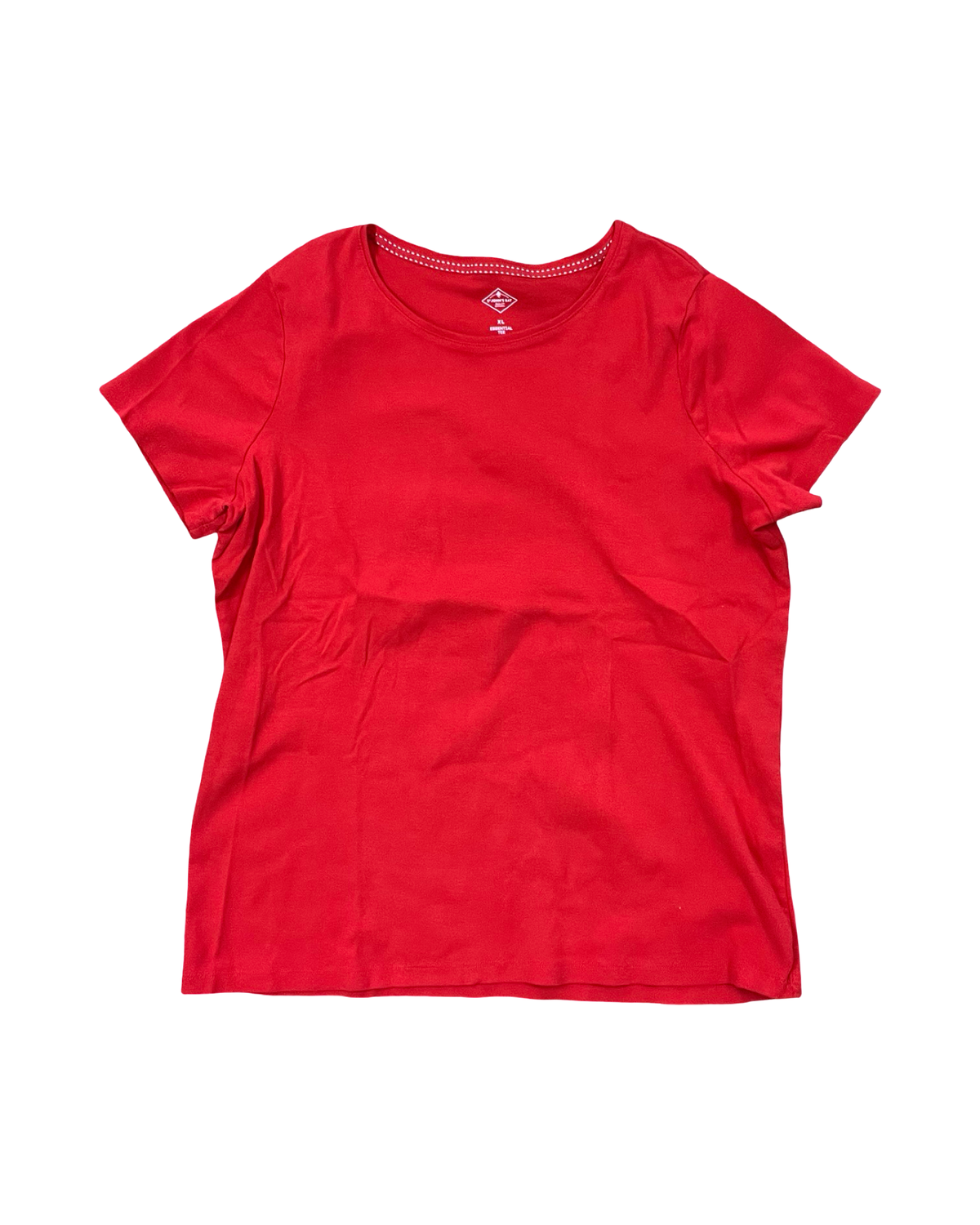 Top Ss Basic By St Johns Bay In Red, Size:Xl