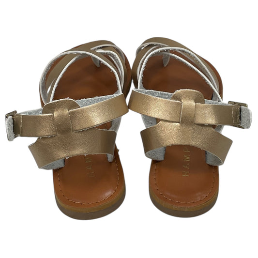 Shoes Flats By Rampage In Gold, Size:6