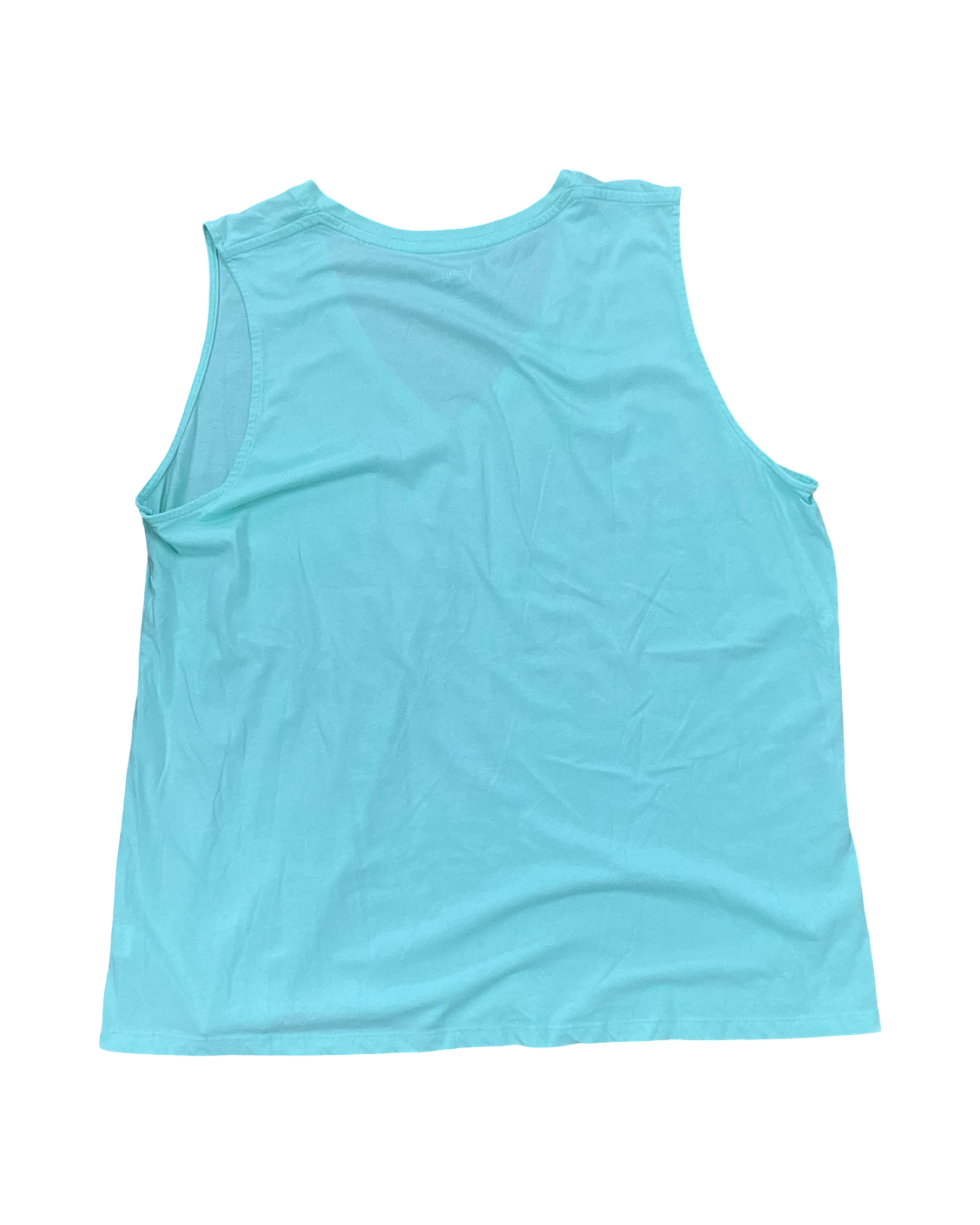 Tank Top By Natural Reflections In Green, Size:2X