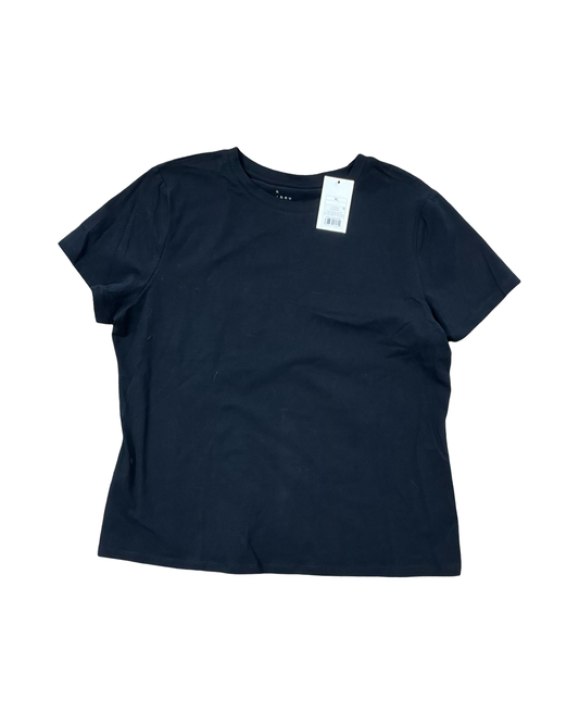Top Ss Basic By A New Day In Black, Size:Xl