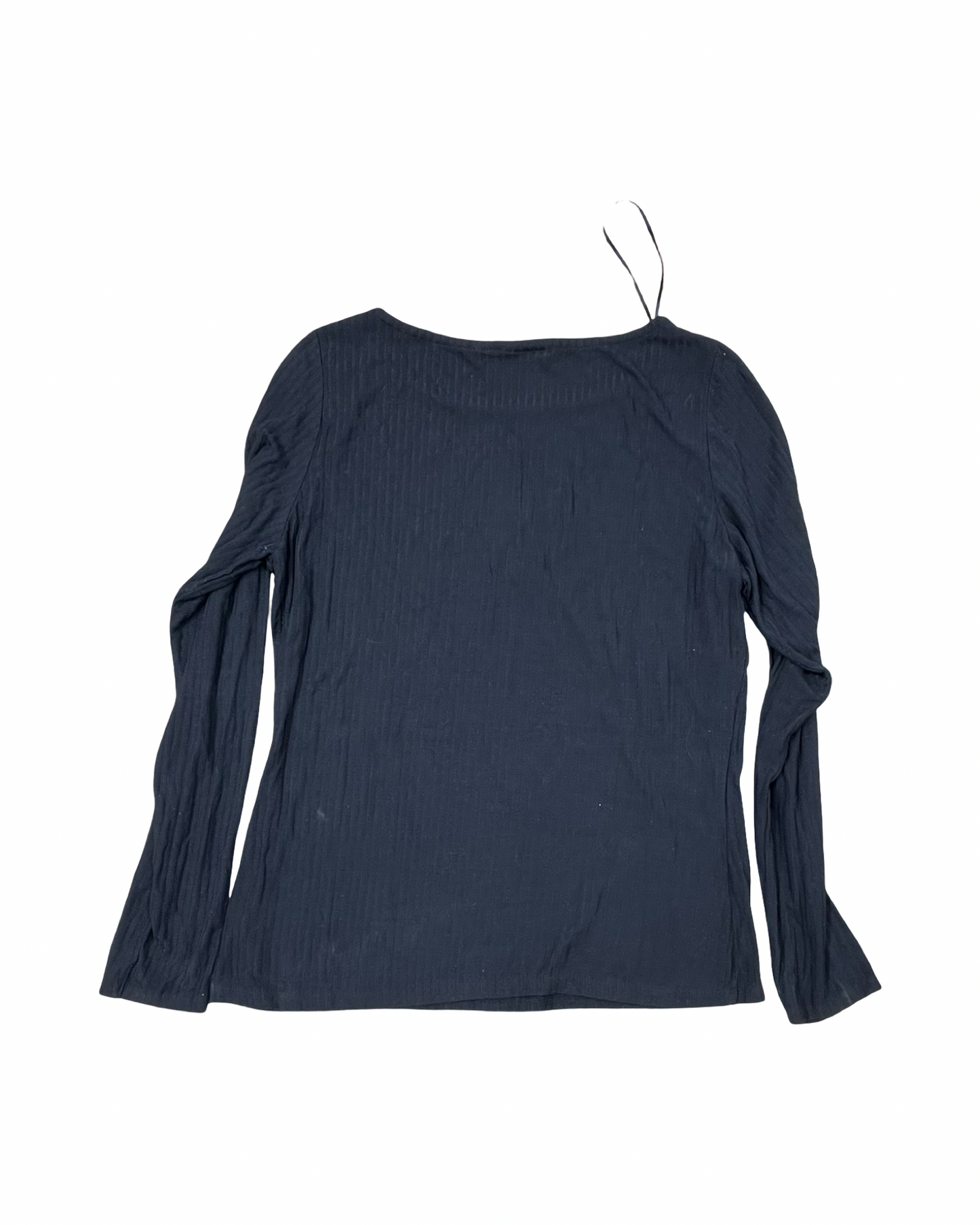 Top Ls By Christian Siriano In Black, Size:L