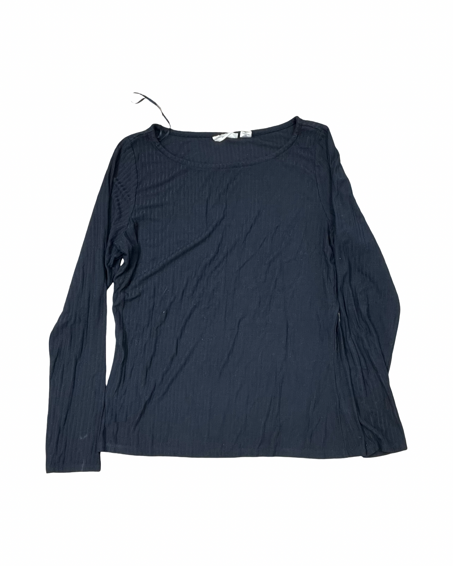 Top Ls By Christian Siriano In Black, Size:L