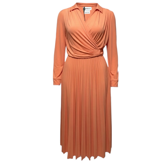 Evelin Midi Dress By Marella In Orange, Size: M