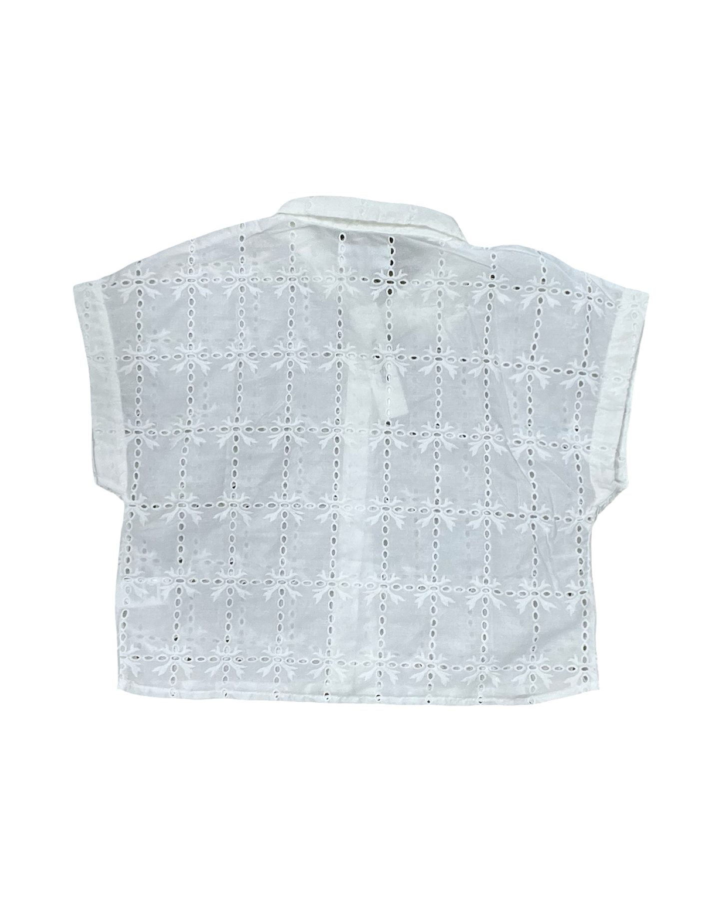 Blouse Ss By Vigoss In White, Size:M