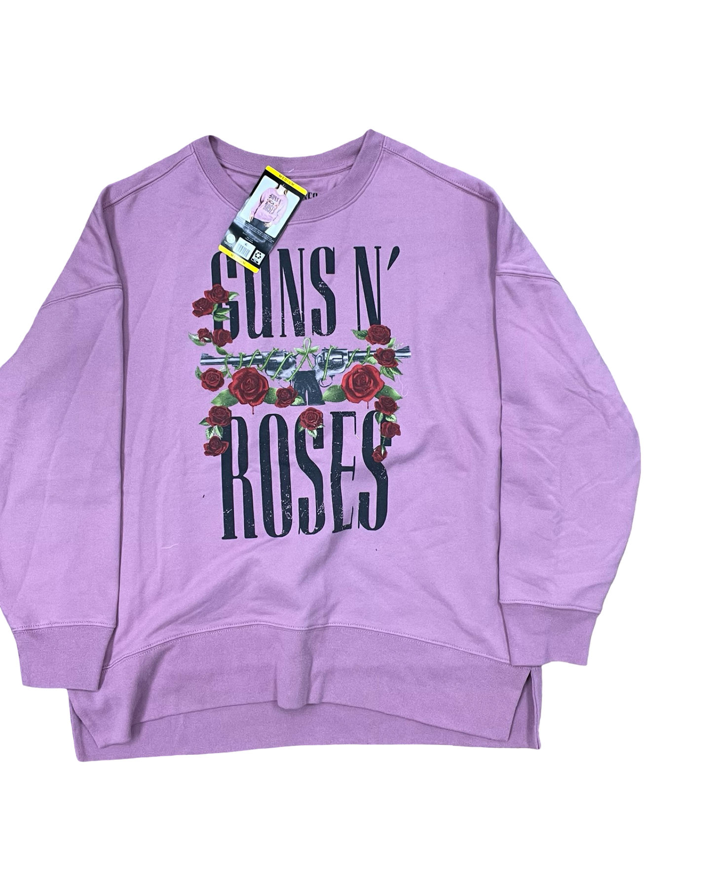 Sweatshirt Crewneck By Clothes Mentor In Pink, Size:M