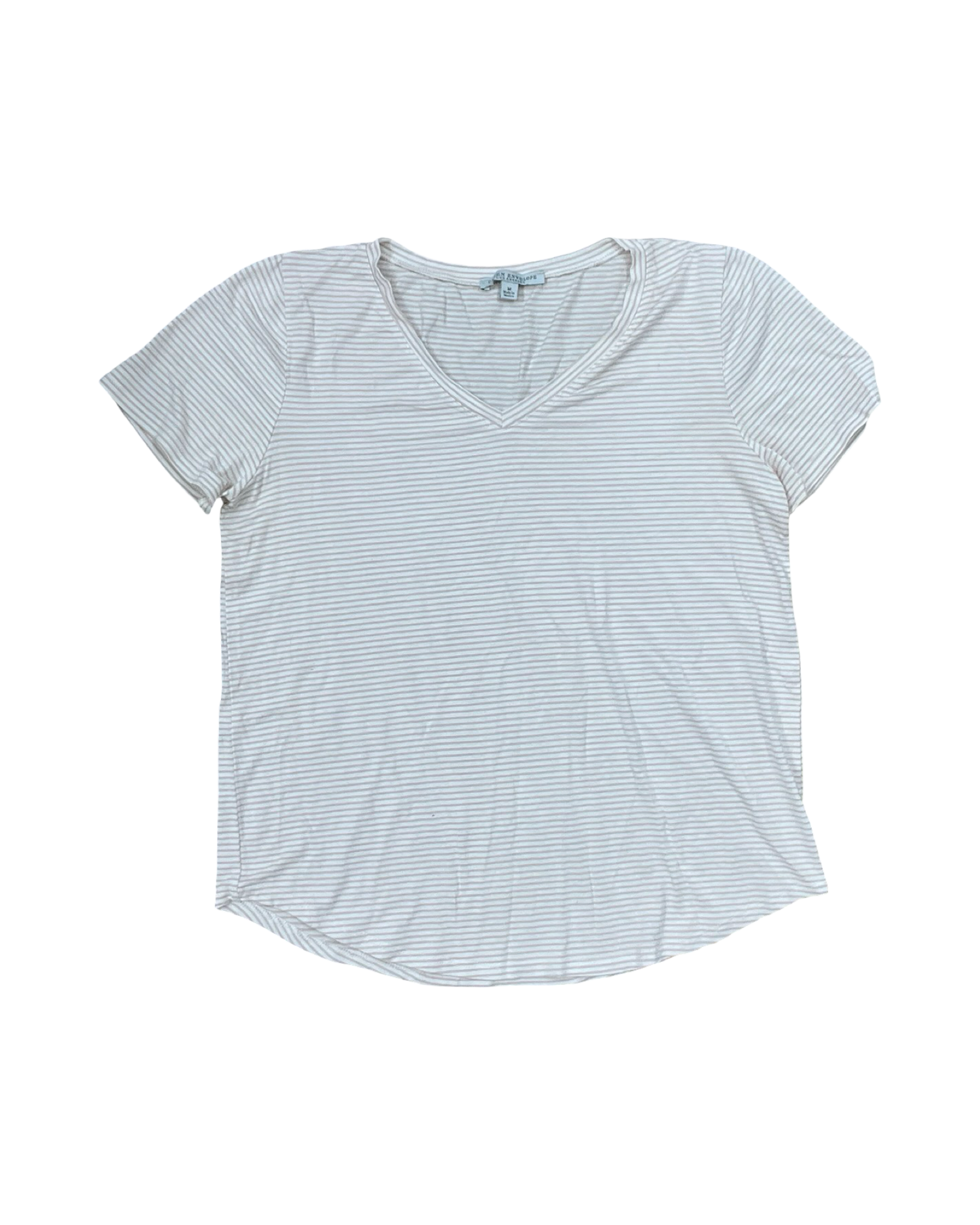 Top Ss By Green Envelope In Cream & Pink, Size:M