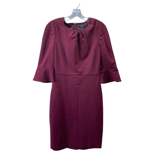 Dress Casual Midi By J. Crew In Purple, Size:2