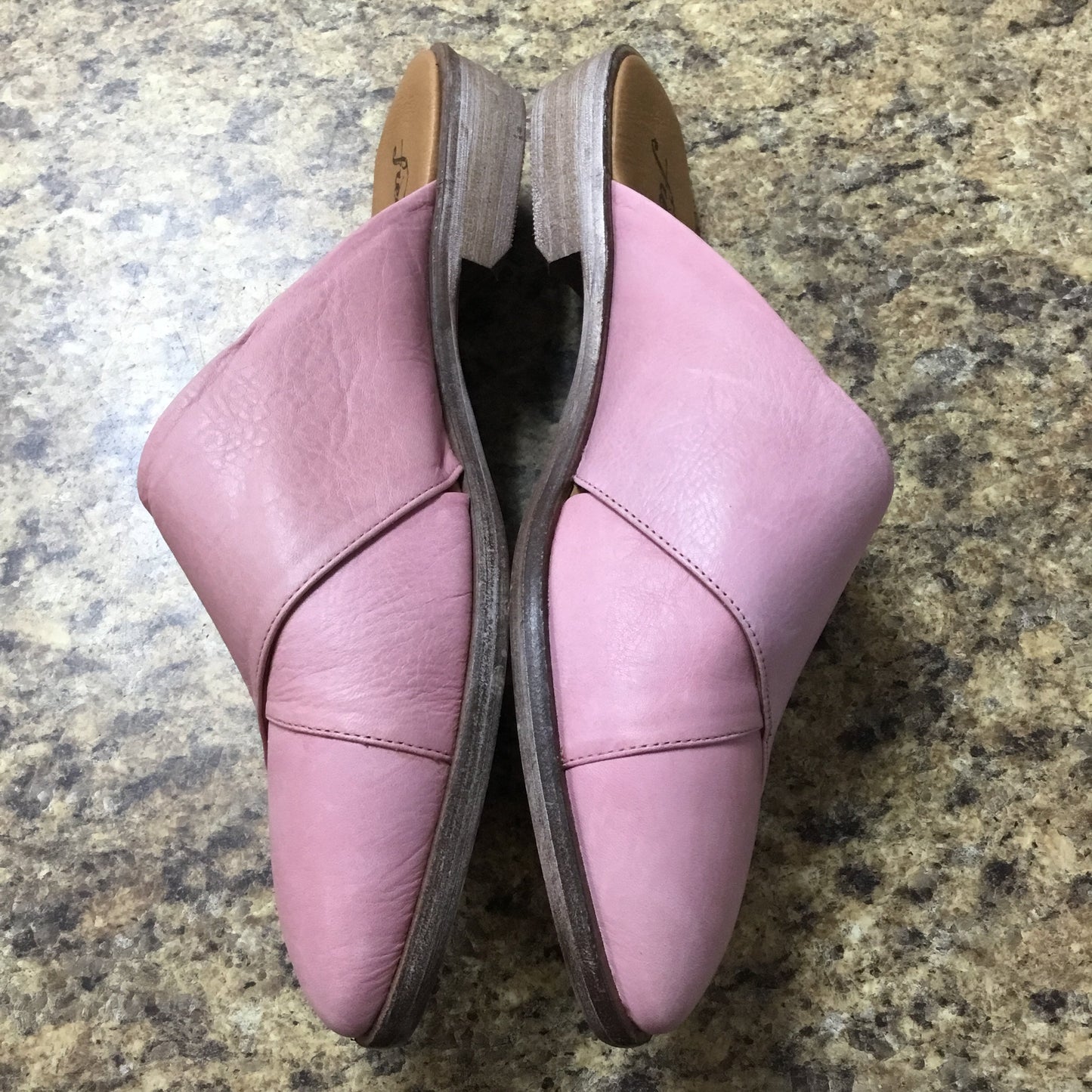Pink Shoes Flats Free People, Size 8