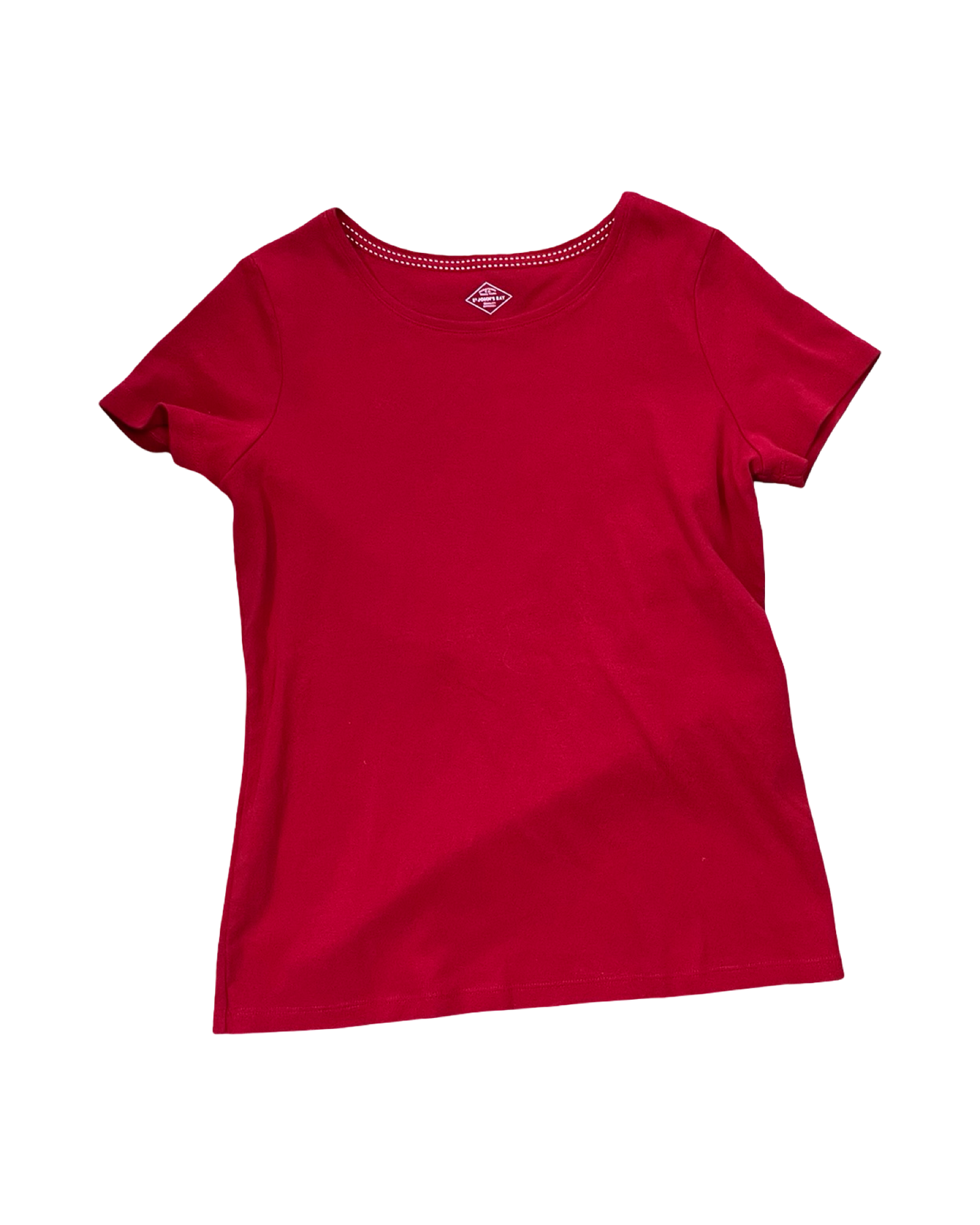 Top Ss Basic By St Johns Bay In Red, Size:S