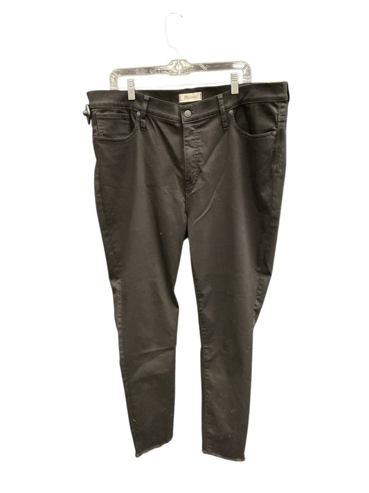 Jeans Skinny By Madewell In Black, Size:20