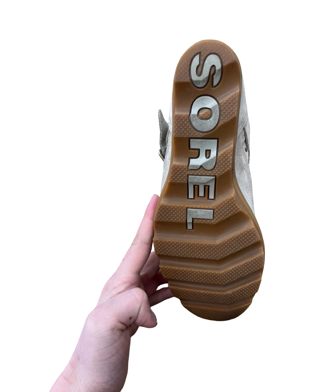 Boots Ankle Flats By Sorel In Tan, Size:8