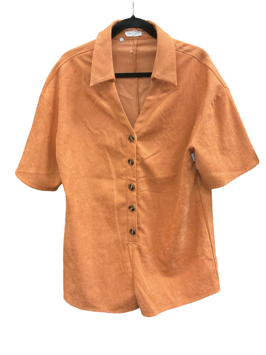 Romper By Vestique In Orange, Size:M