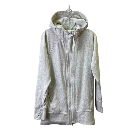 Athletic Jacket By Athleta In Grey, Size:S