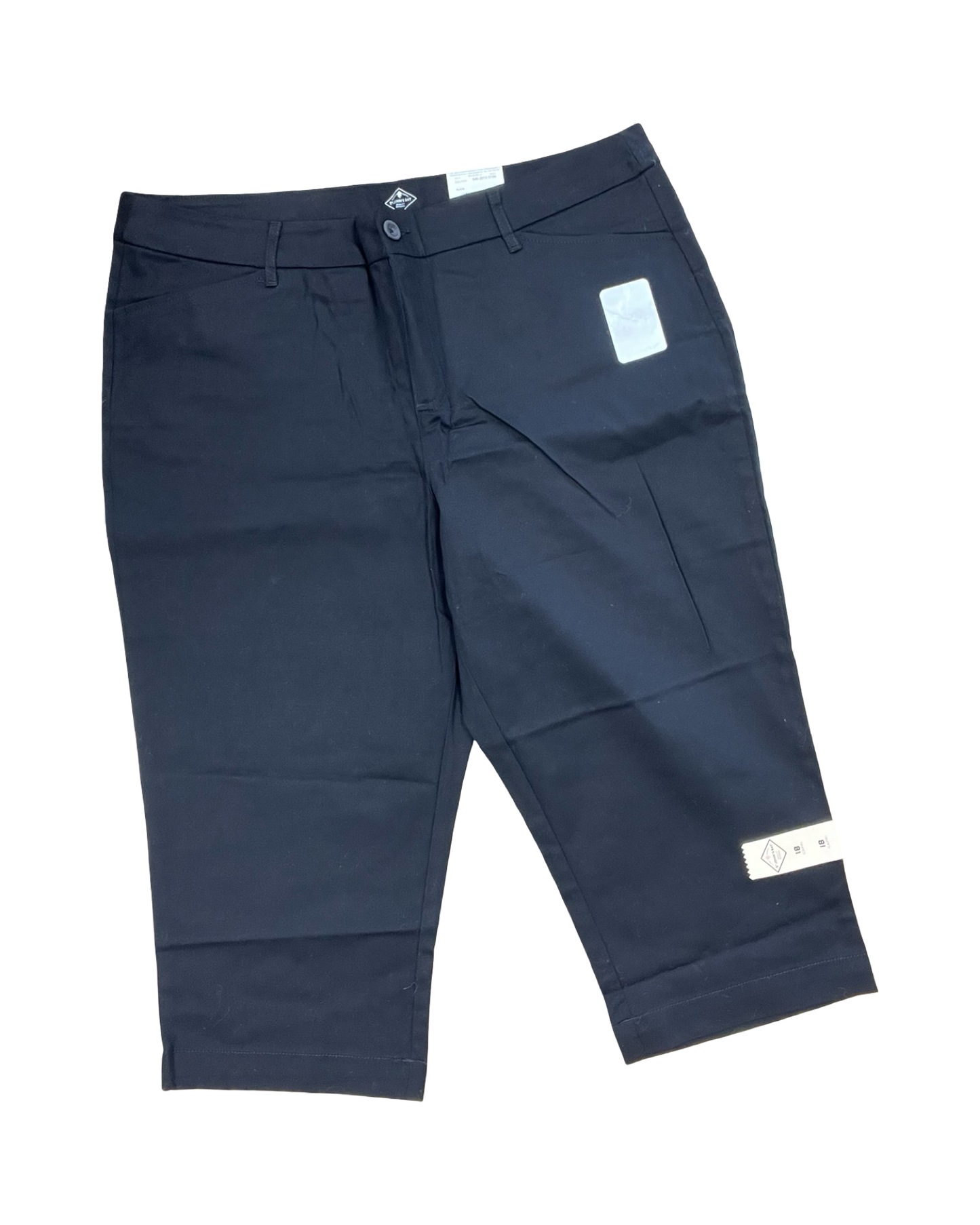 Pants Cropped By St Johns Bay In Black, Size:18
