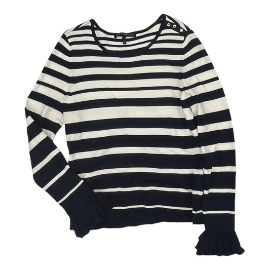 Sweater By White House Black Market In Blue & White, Size:L