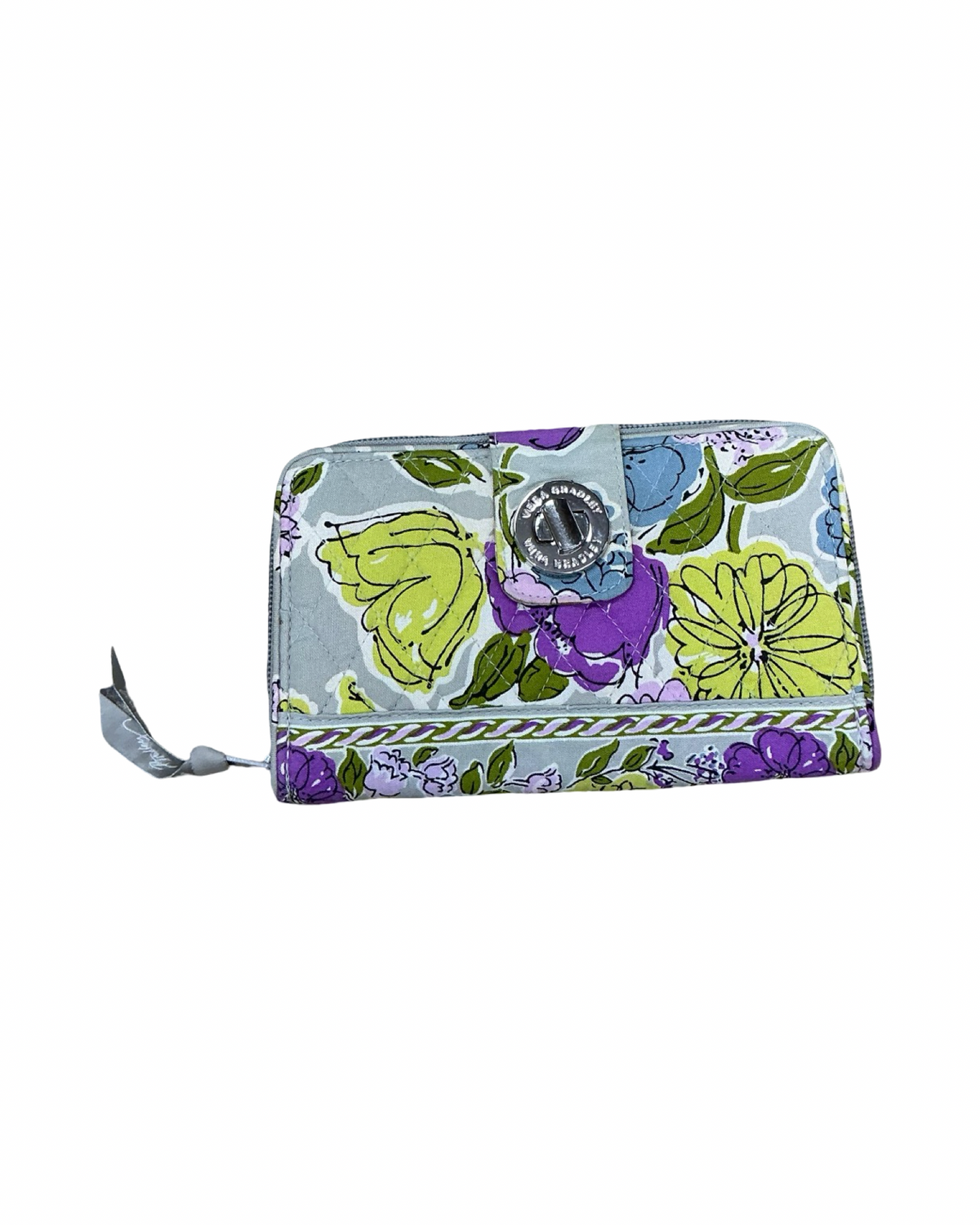 Wallet By Vera Bradley In Grey, Size:Medium