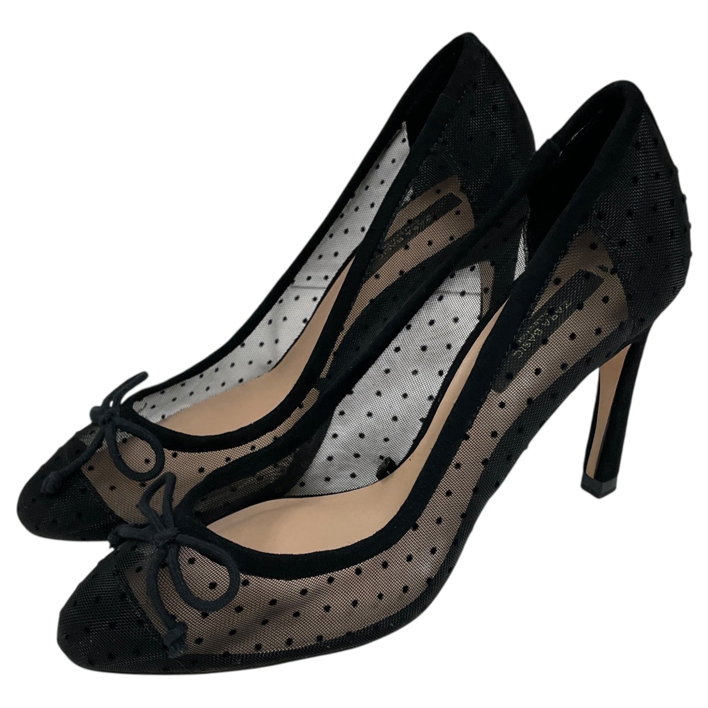 SHOES HEELS STILETTO by ZARA BASIC In BLACK, Size: 5.5