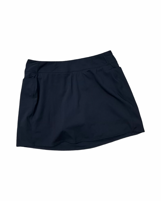 Athletic Skort By Tek Gear In Black, Size:Xl