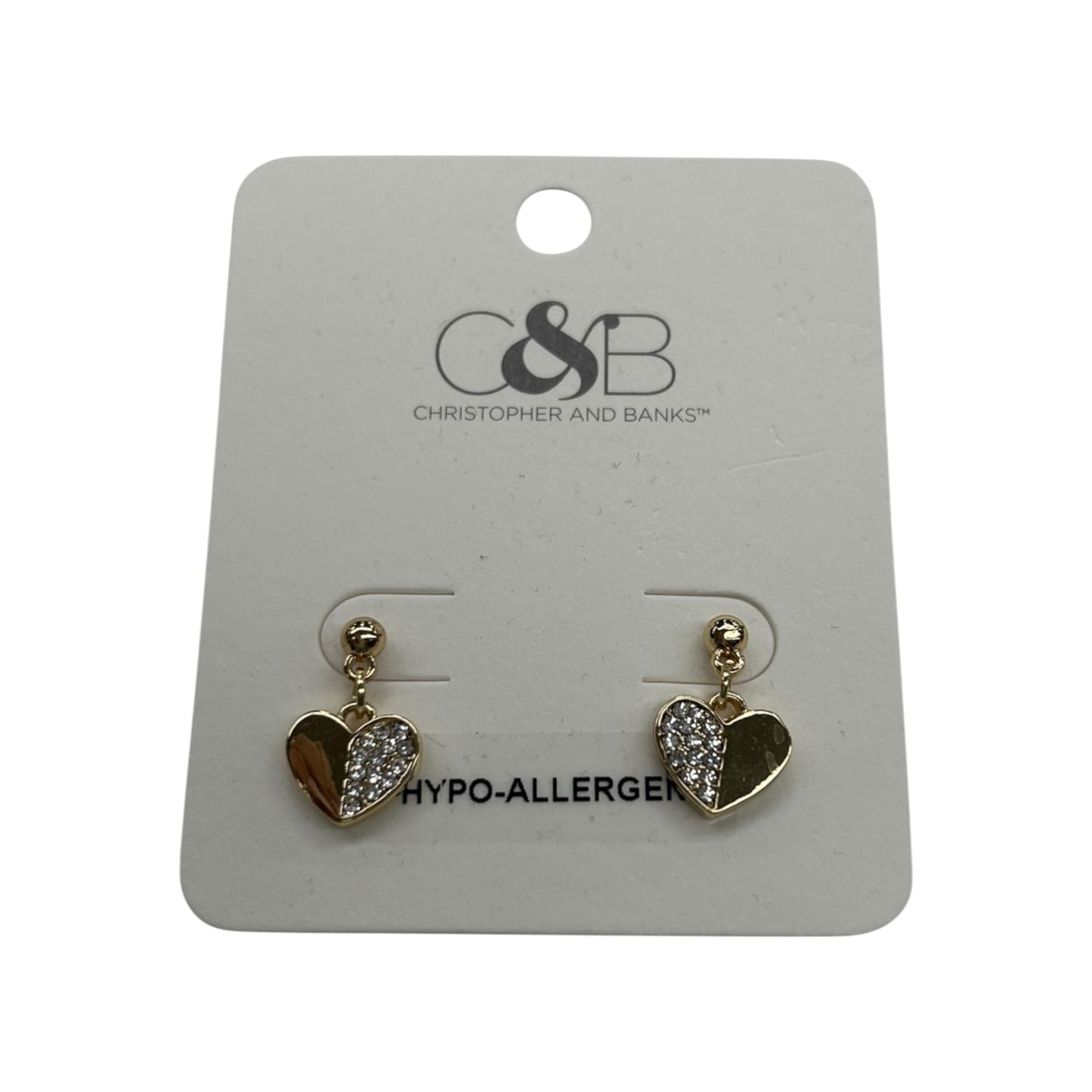 Earrings Dangle/Drop By Christopher And Banks In Gold