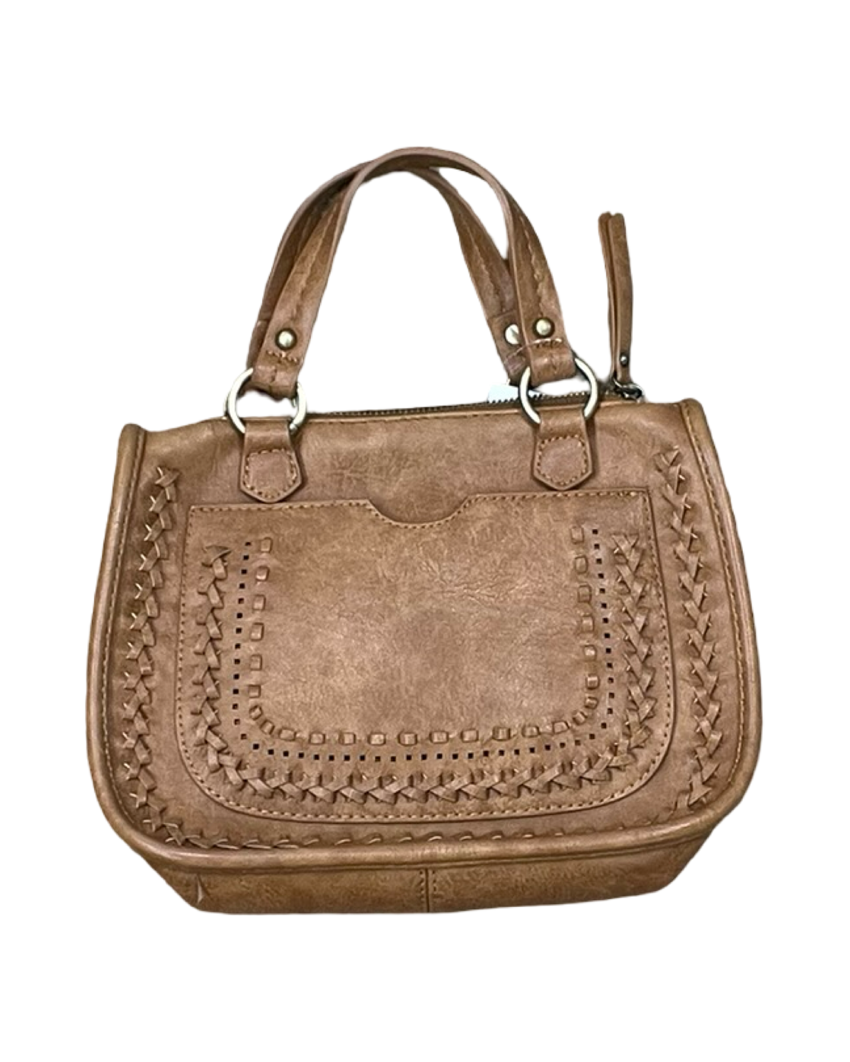 Crossbody By Antik Kraft In Tan, Size:Medium