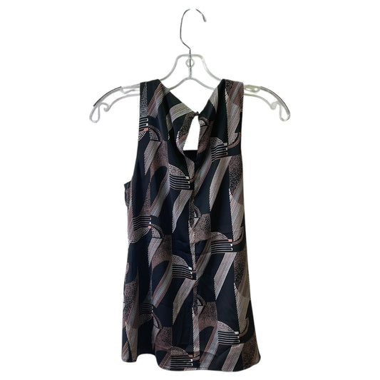 Top Sleeveless By White House Black Market In Black & Brown, Size:Xs