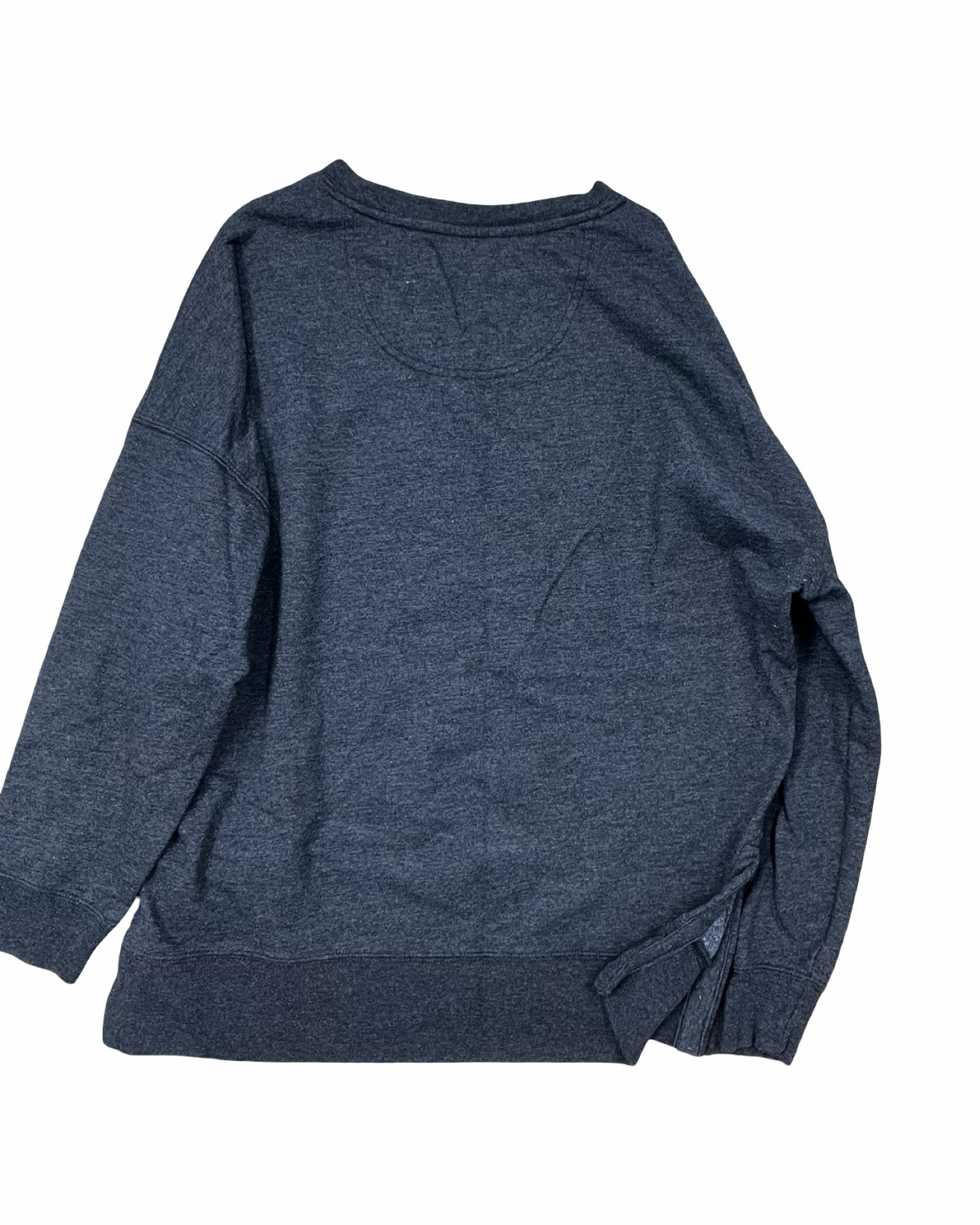 Sweatshirt Crewneck By Clothes Mentor In Grey, Size:M