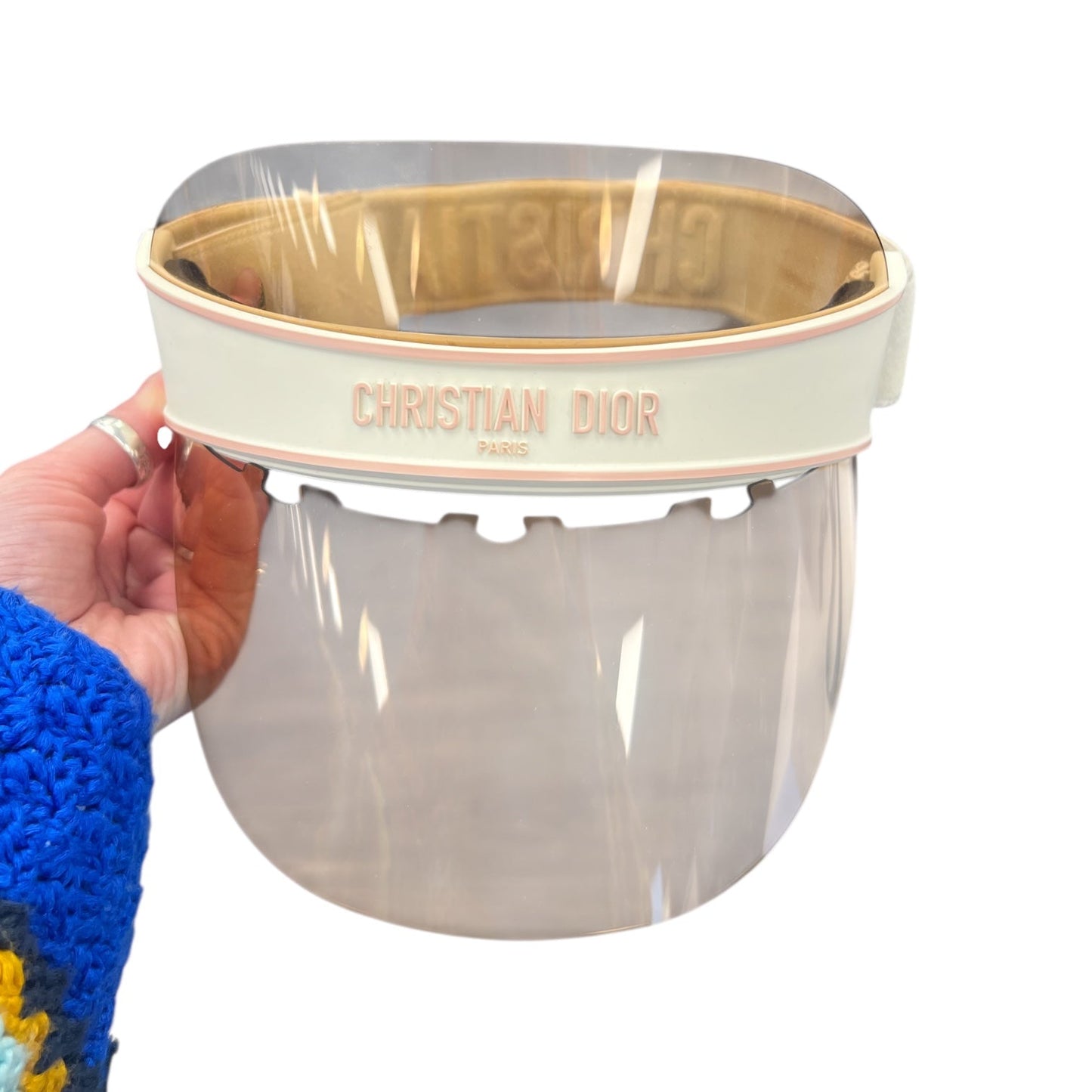 Hat Luxury Designer By Dior In Beige