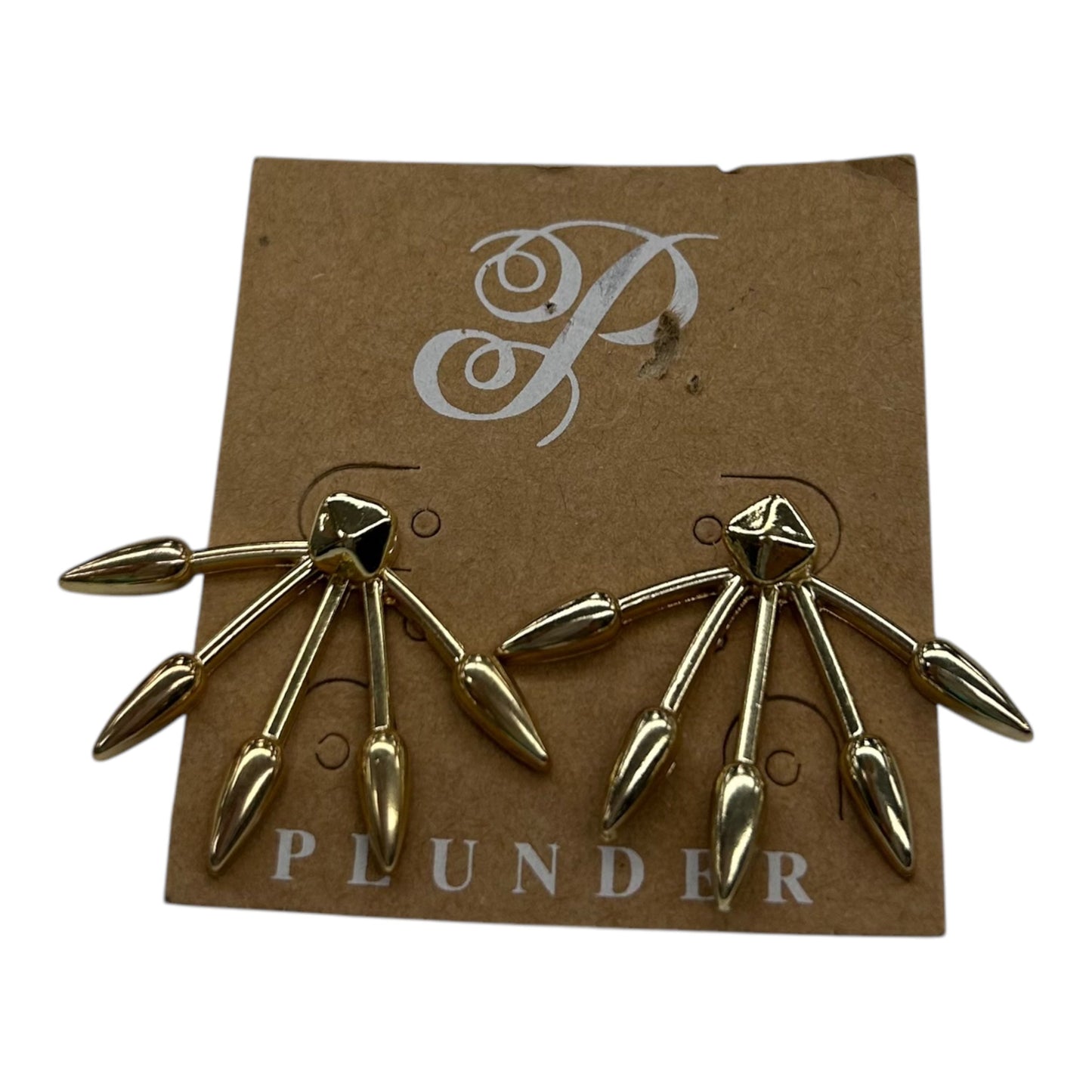 Earrings Stud By Plunder In Gold