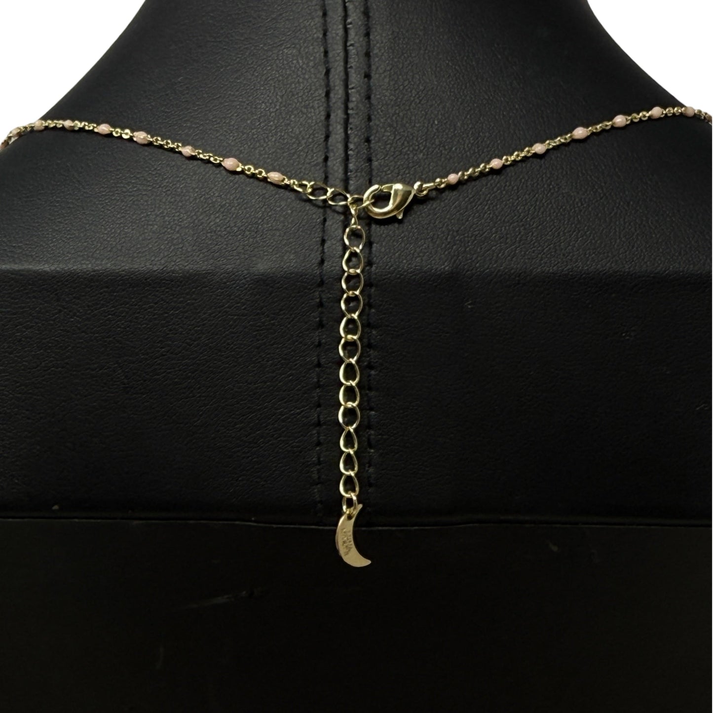 Pink Heart Pendant Necklace By Luna Norte