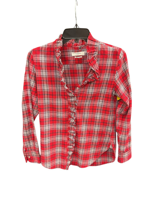 Top Ls Designer By Isabel Marant In Plaid Pattern, Size:Xs