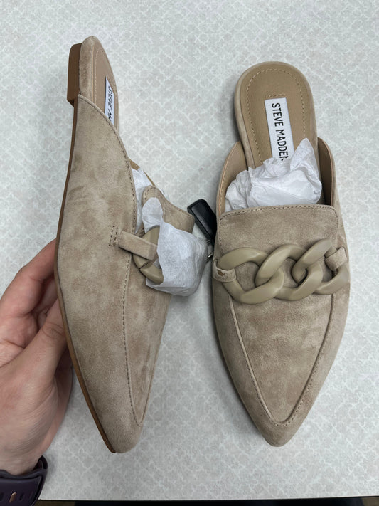 Shoes Flats By Steve Madden In Tan, Size:8.5