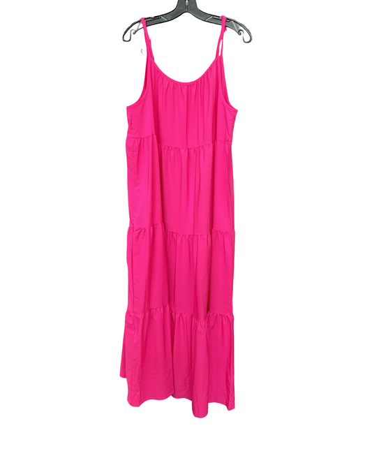 Dress Casual Maxi By Shein In Pink, Size:1X