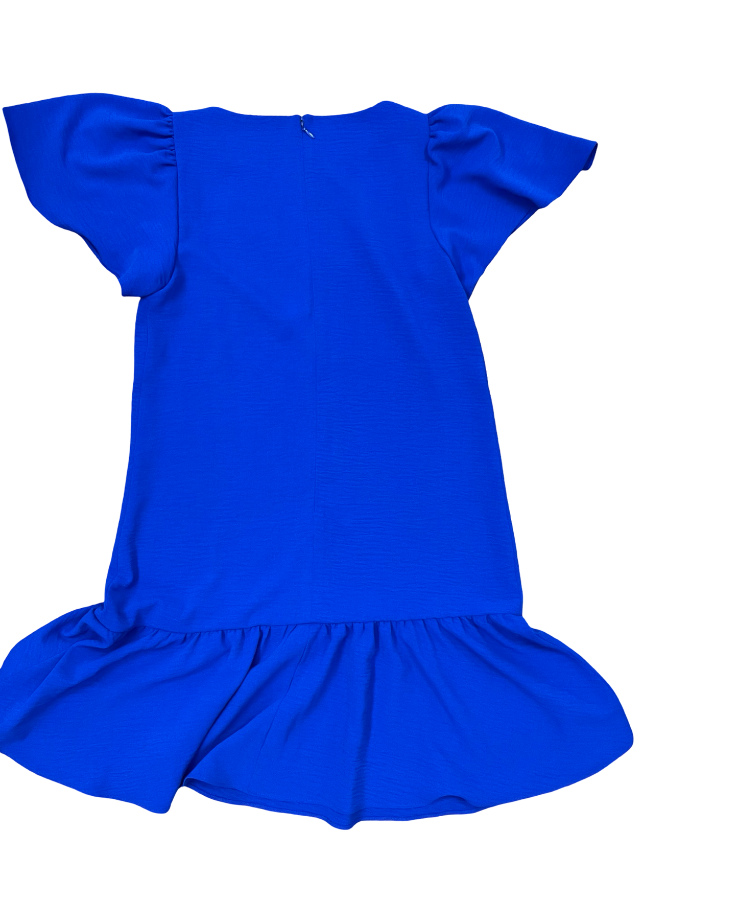 Dress Casual Midi By Dkny In Blue, Size:S