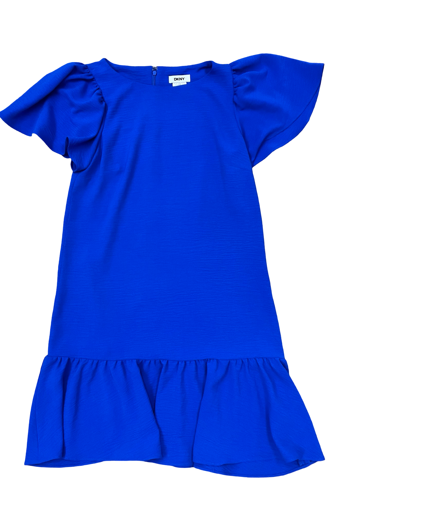 Dress Casual Midi By Dkny In Blue, Size:S