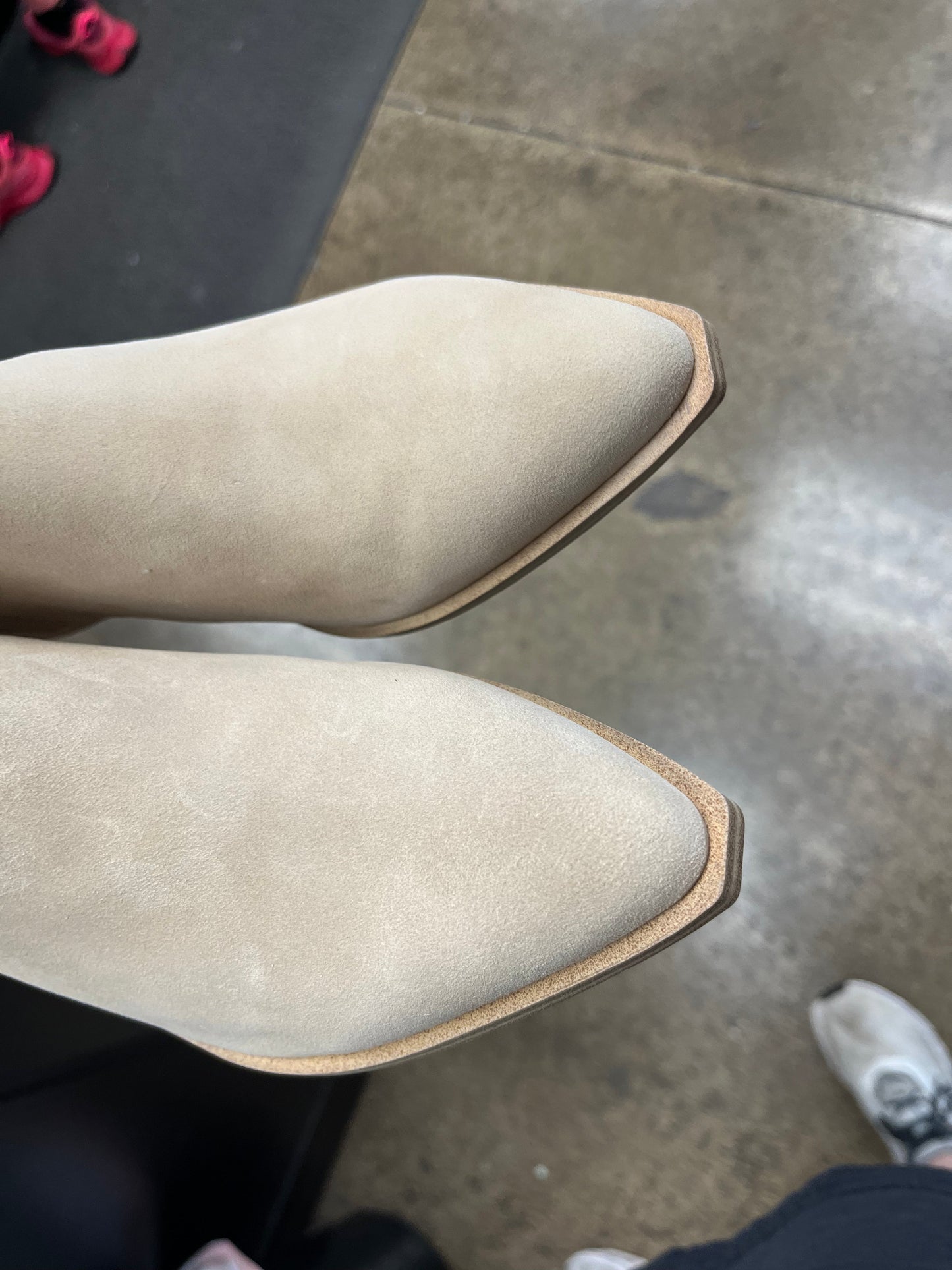 Boots Ankle Heels By Steve Madden In Tan, Size:9
