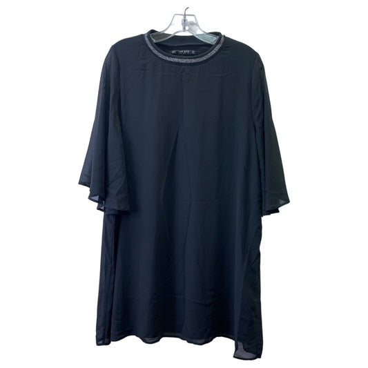 Dress Casual Short By Zara Basic In Black, Size:Xl