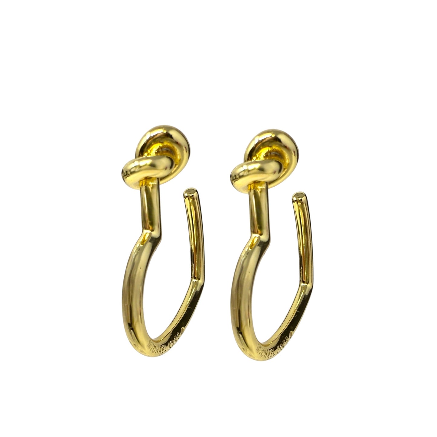 Knotted Heart Hoop Earrings By Michael By Michael Kors