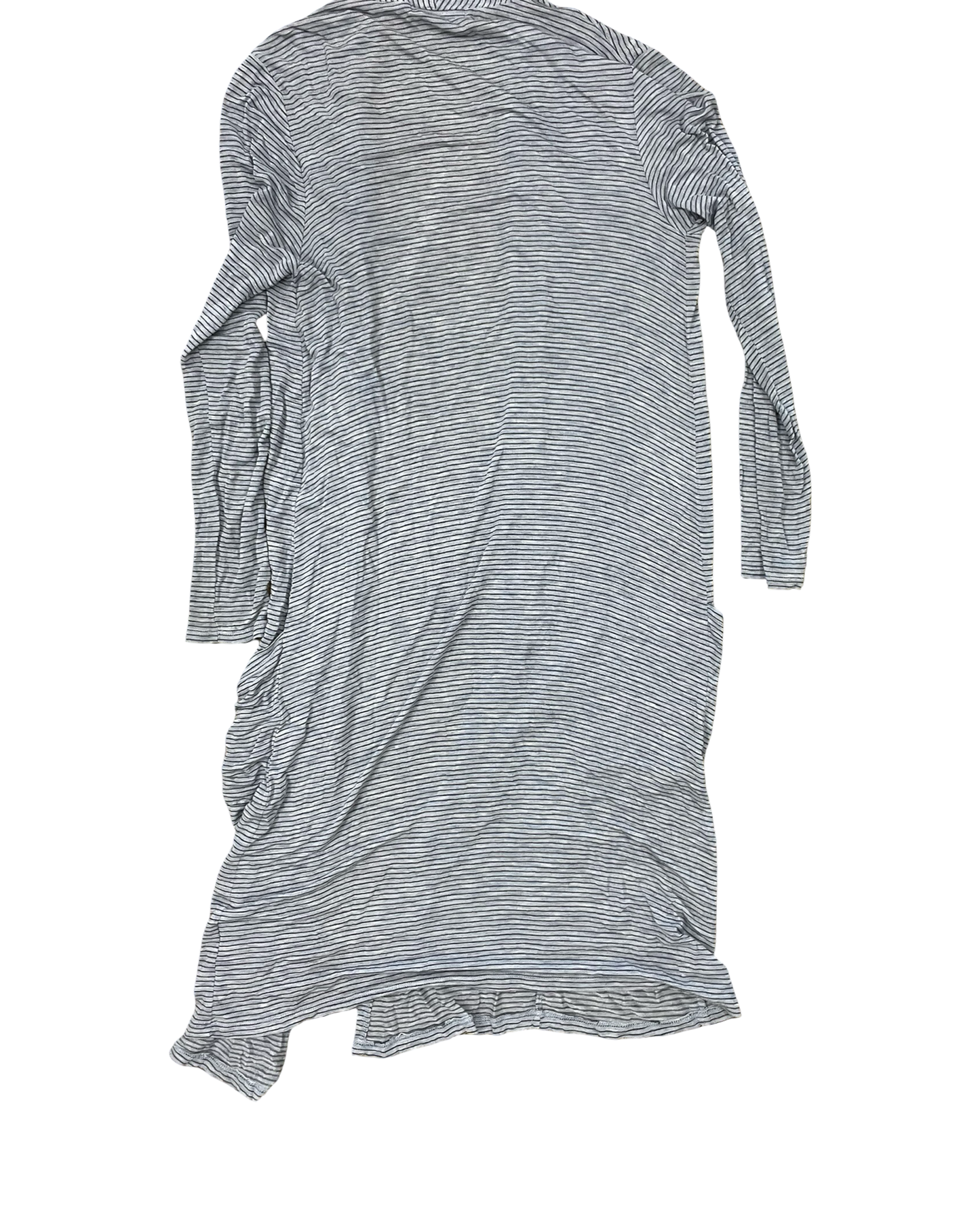 Cardigan By Clothes Mentor In Black & Blue, Size:M