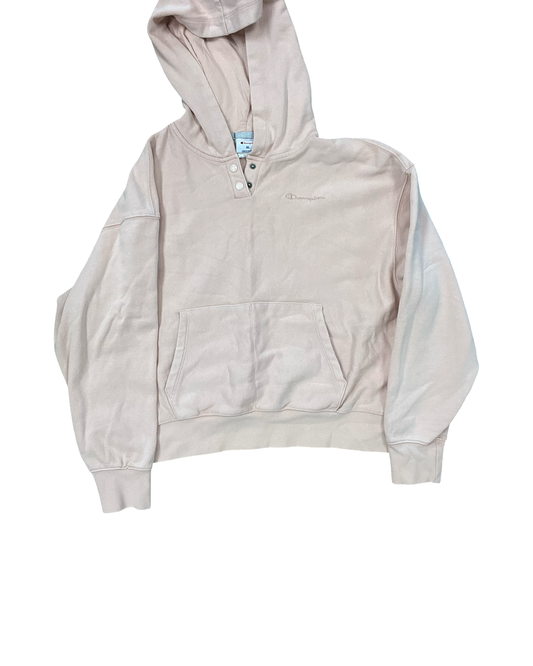 Sweatshirt Hoodie By Champion In Peach, Size:Xl