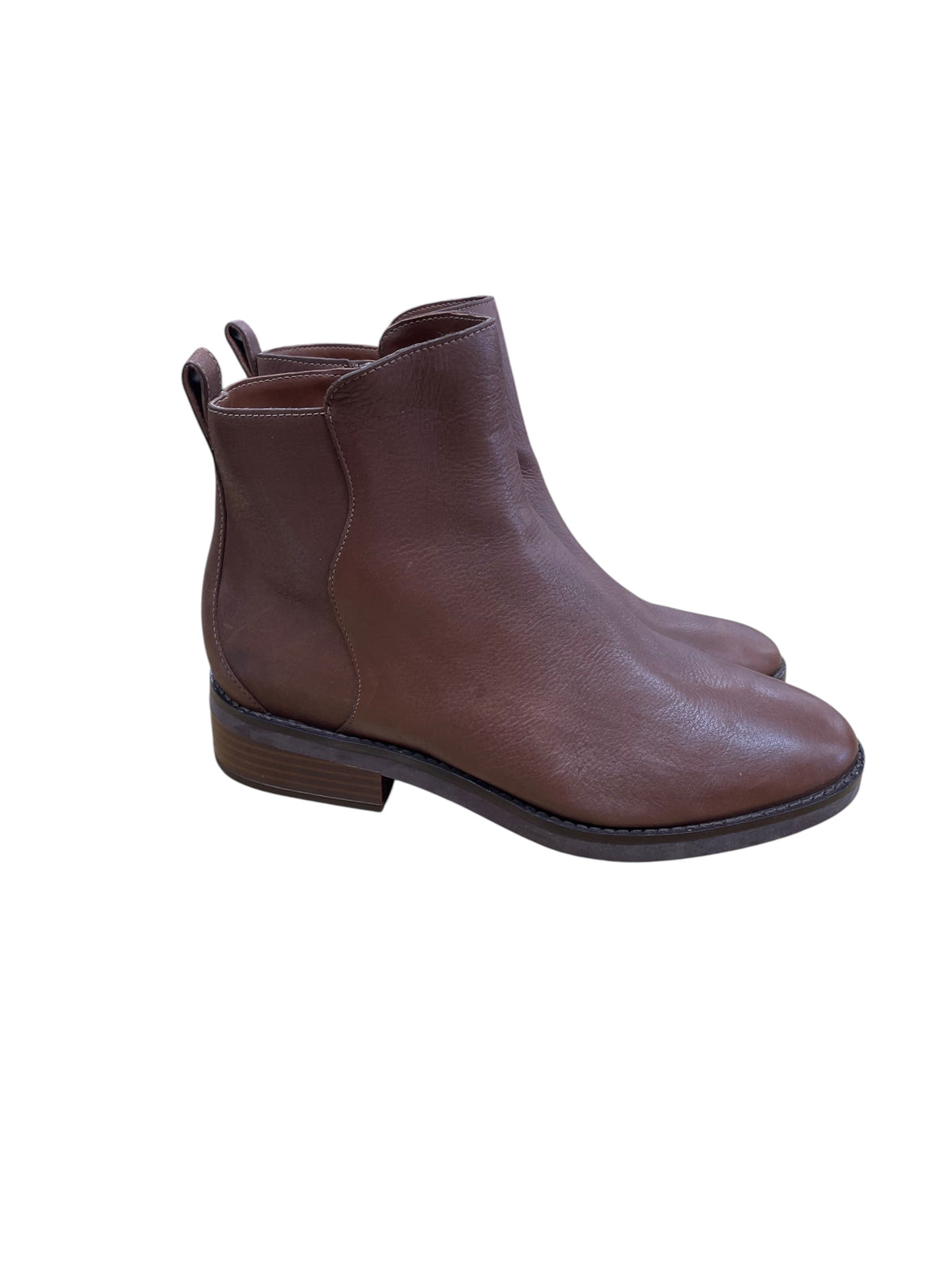 Boots Ankle Flats By Cole-Haan In Tan, Size:9