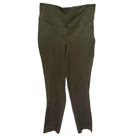 Base Pace High-Rise Running Tight By Lululemon In Olive Green, Size: 6