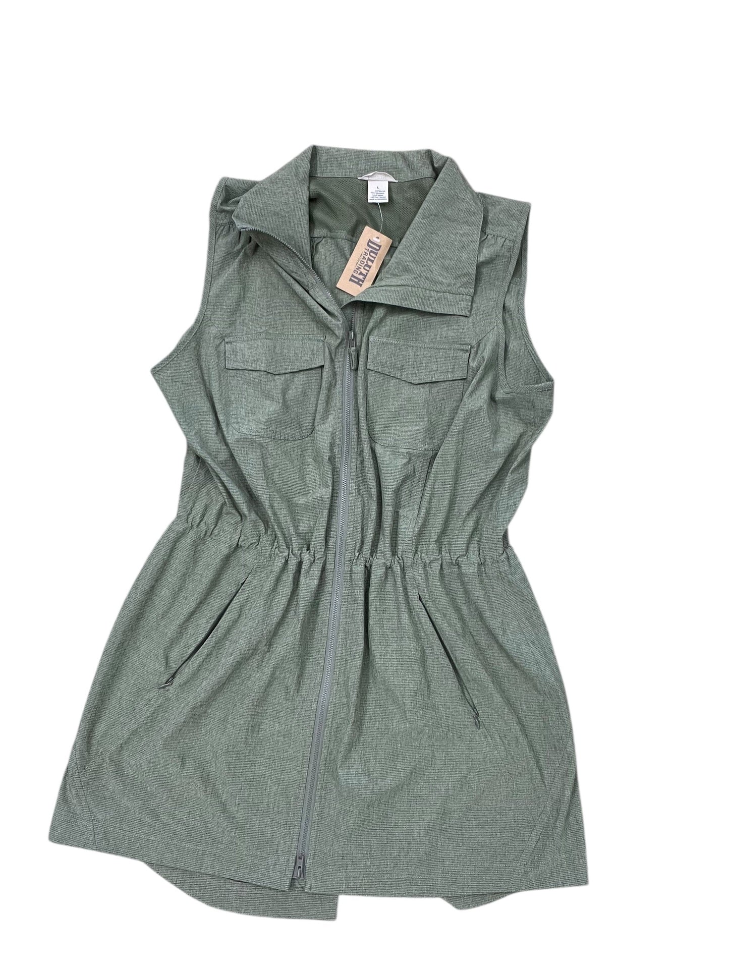 Vest Other By Duluth Trading In Green, Size:L