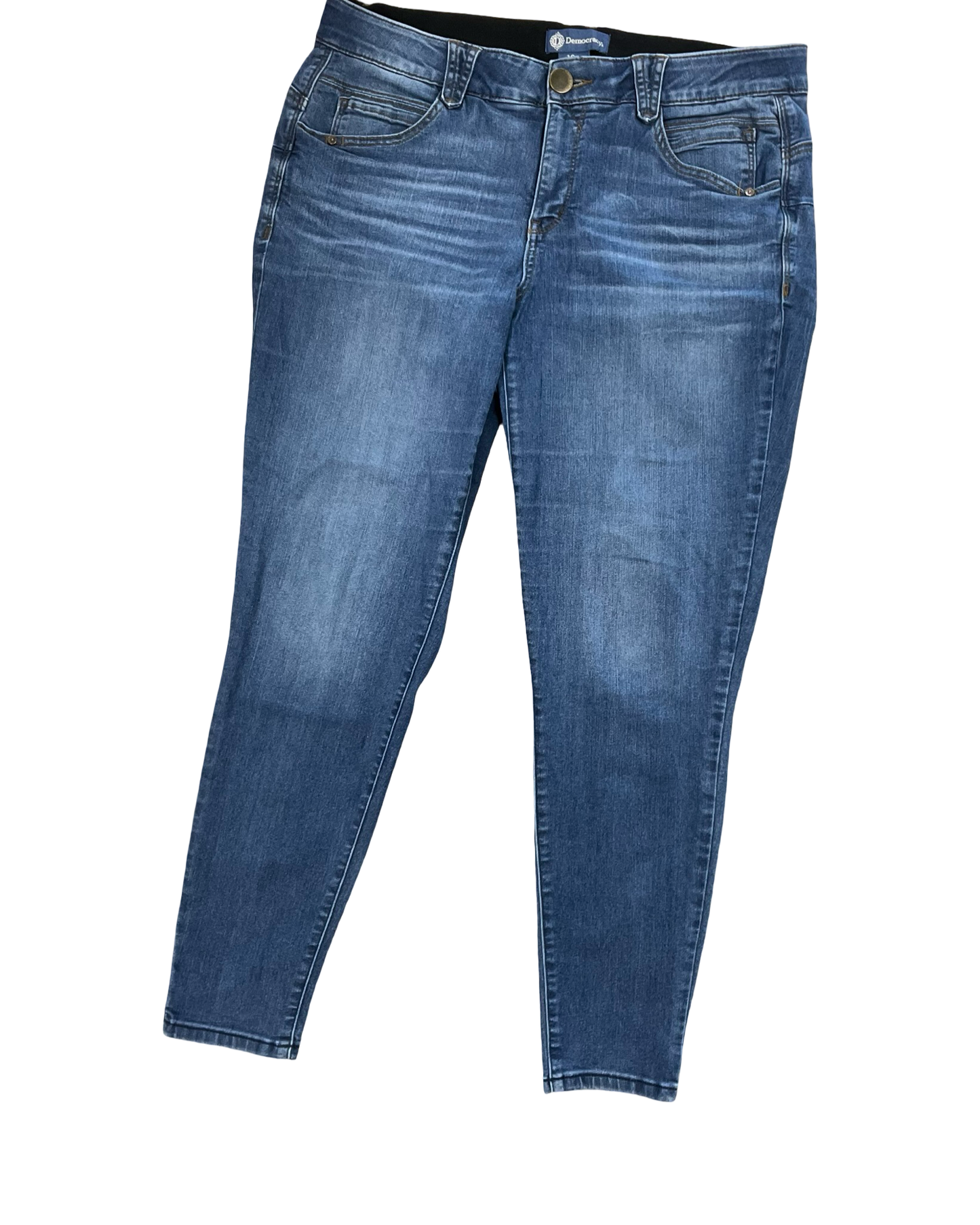 Jeans Skinny By Democracy In Blue Denim, Size:16