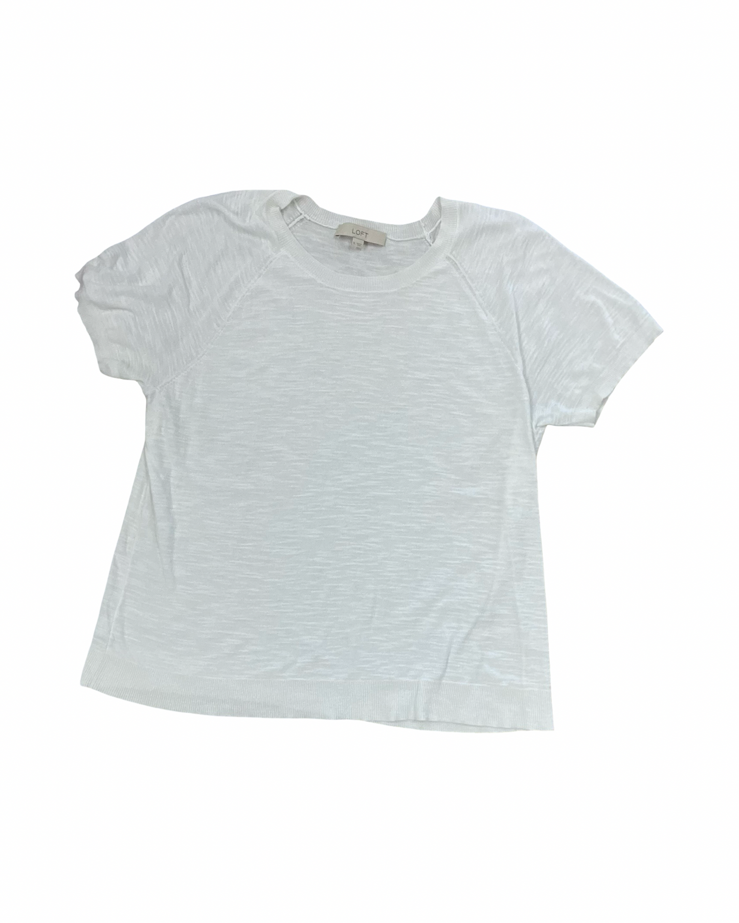 Top Ss By Loft In White, Size:Xl