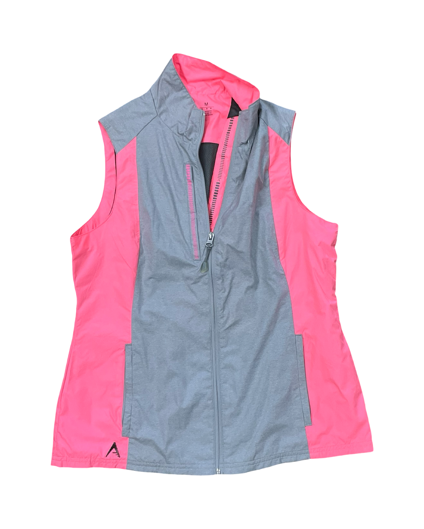 Vest Other By Antigua In Grey & Pink, Size:M